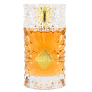 Perfume bottle labeled 'Sweet Heaven' with decorative cap on a white background