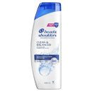 Head & Shoulders Clean & Balanced shampoo bottle on a white background