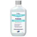 Probiotic whitening mouthwash bottle on a white background