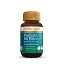 Herbs of Gold Probiotic 60 Billion supplement bottle on a white background