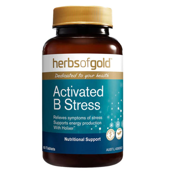 Herbs of Gold Activated B Stress 60 Tabs