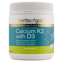 Herbs of Gold Calcium K2 with D3 180 Tabs