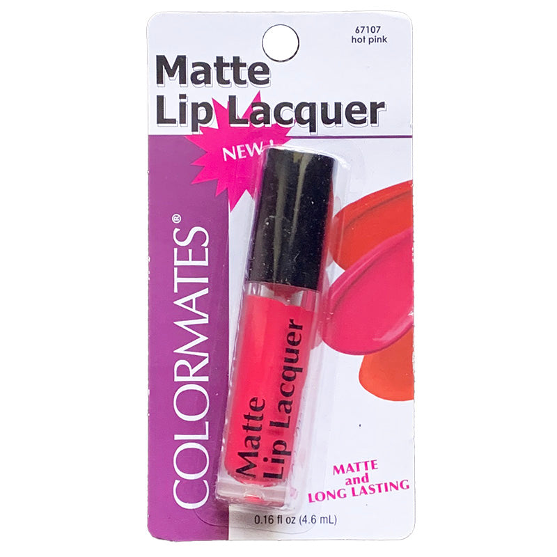 Colormates Matte Lip Lacquer Hot Pink