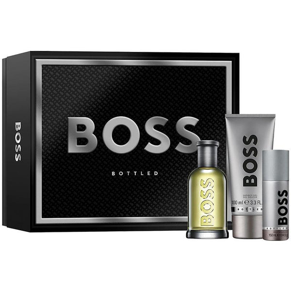 Hugo Boss Boss Bottled 3 Piece Set - Eau de Toilette 100ml, Eau de Toilette 10ml & Shower Gel 100ml