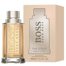 Hugo Boss The Scent perfume bottle and packaging on a white background