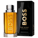 BOSS The Scent eau de toilette bottle and packaging on a white background