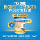 Inner Health Ultra Strength Probiotic - 30 Capsules