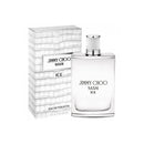 Jimmy Choo Man Ice perfume bottle and packaging on a white background