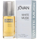 Jovan White Musk cologne bottle and packaging on a white background