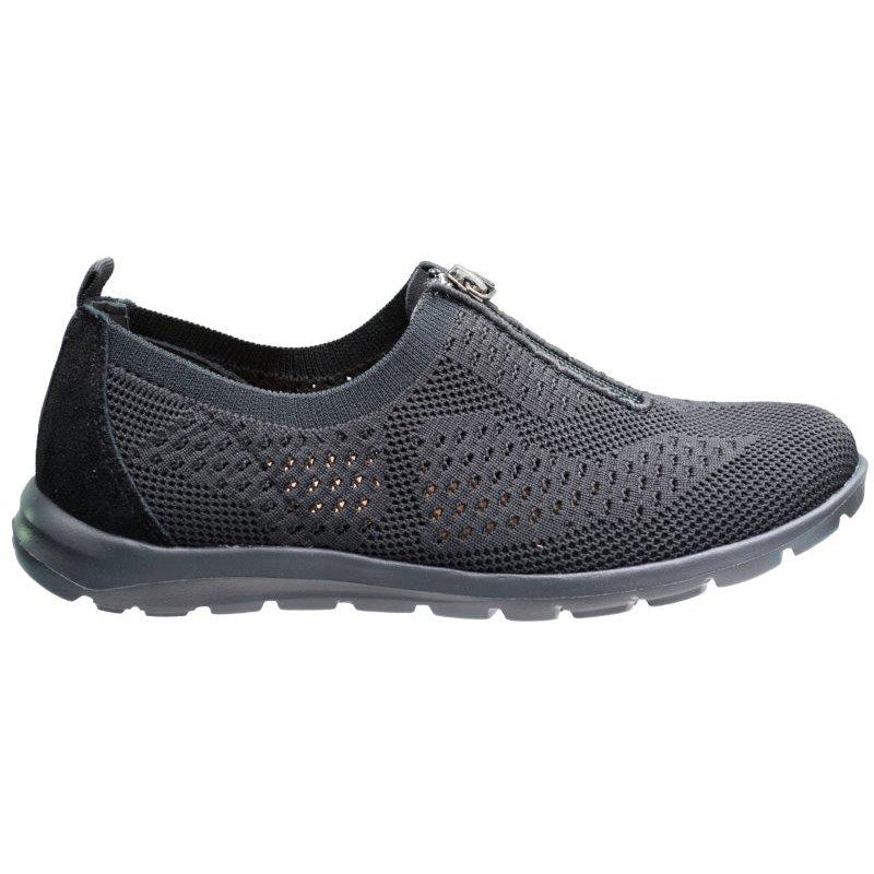 Lorella Christina Black Trainers - Size 38