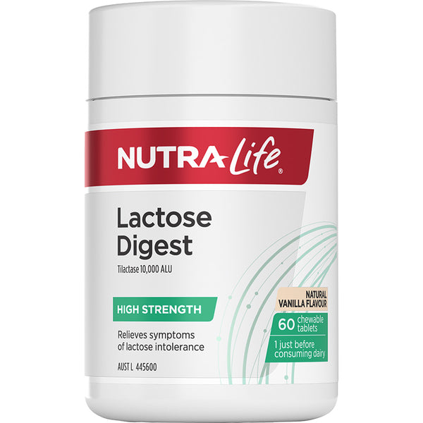 Nutra Life Lactose Digest 60 Tablets