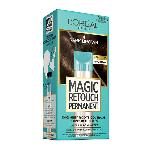 L’Oréal Paris Magic Retouch Permanent 4 Dark Brown