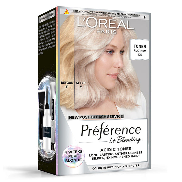 L’Oréal Paris Preference Toner Platinum Ice