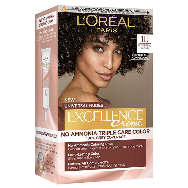 L'Oreal Excellence Creme Nude 1U Universal Black