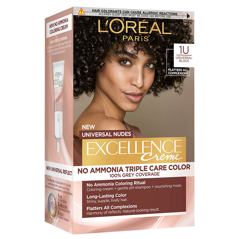 L'Oréal Excellence Creme Nude 1U Universal Black