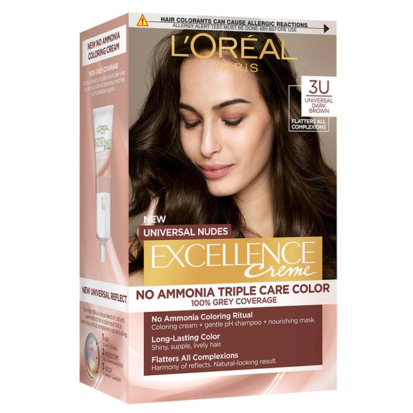 L’Oréal Paris Excellence Creme Universal Nudes Dark Brown 3U