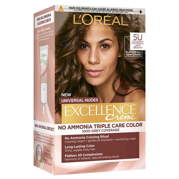 L’Oréal Paris Excellence Creme Universal Nudes Light Brown 5U