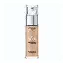 L'Oreal True Match foundation bottle on a white background