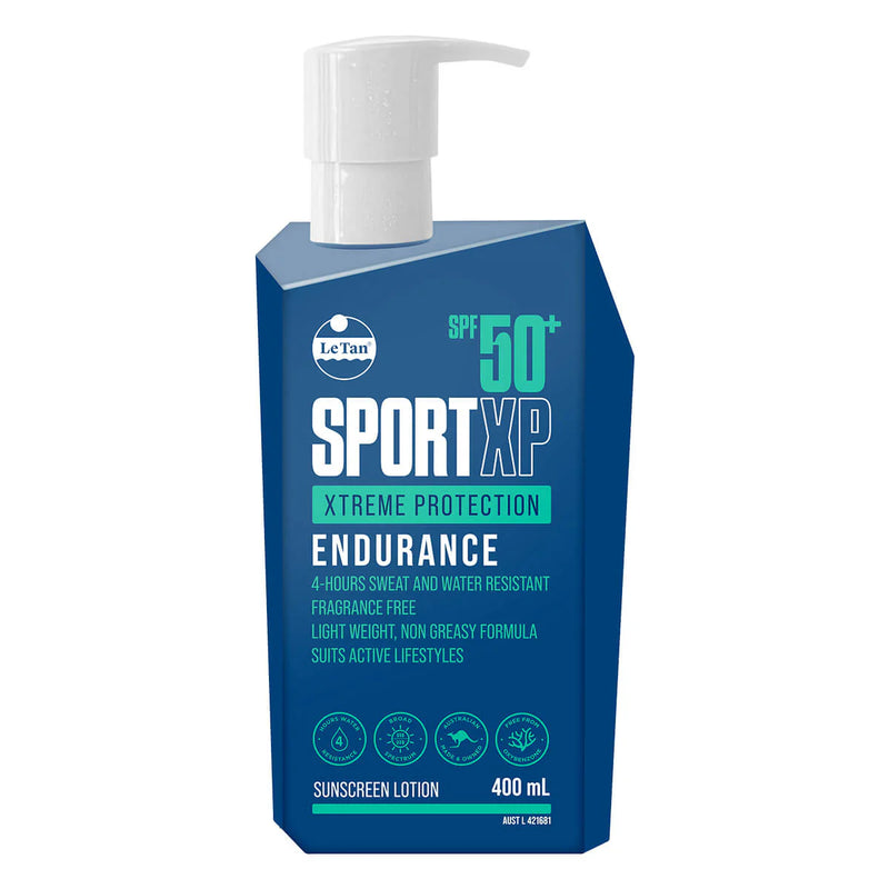 Le Tan SPF50+ SportXP Xtreme Protection Endurance Sunscreen 400ml