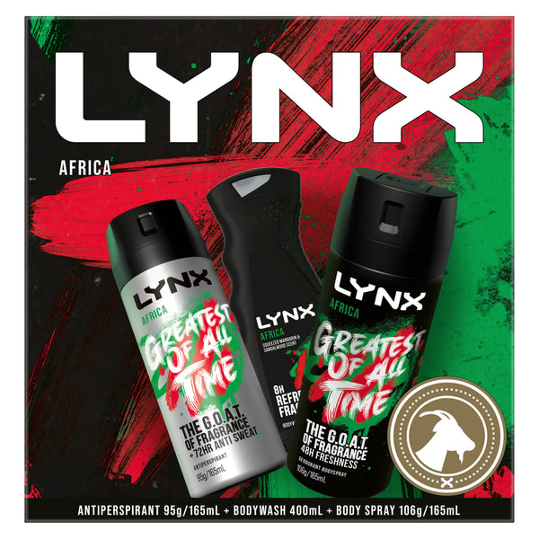 Lynx Africa Trio Gift Pack 2023