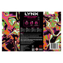 Lynx Leather & Cookies Collection packaging with colorful abstract designs on a white background