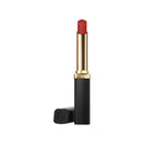L'Oreal lipstick with black casing and gold accents on a white background