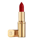 L'Oreal lipstick with gold casing on a white background