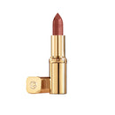 L'Oreal lipstick with gold casing on a white background