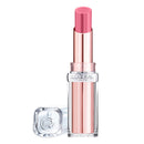 L'Oreal lipstick with pink cap on a white background