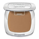 L'Oreal Paris powder compact on a white background