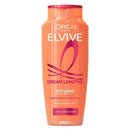 L'Oreal Paris Elvive Dream Lengths shampoo bottle on a white background