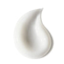 White cream or yogurt swirl on a white background