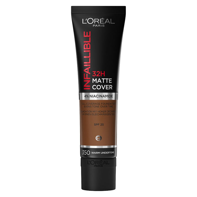 L’Oréal Infallible 32H Matte Cover Foundation With 4% Niacinamid 350