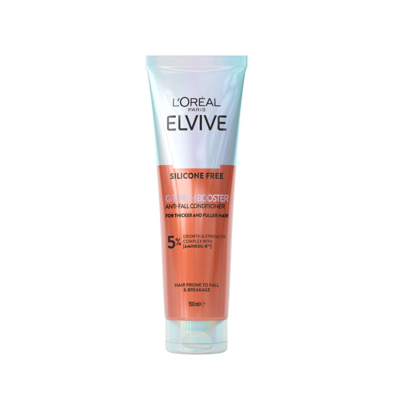 L'Oreal Elvive conditioner bottle on a white background