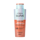 L'Oreal Paris Elvive sulfate-free growth booster shampoo bottle on a white background