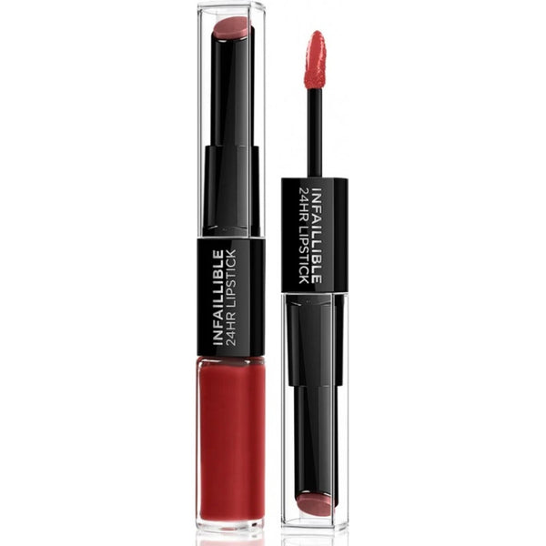 L’Oréal Paris Infallible 2 Step Lipstick 502 Red To Stay