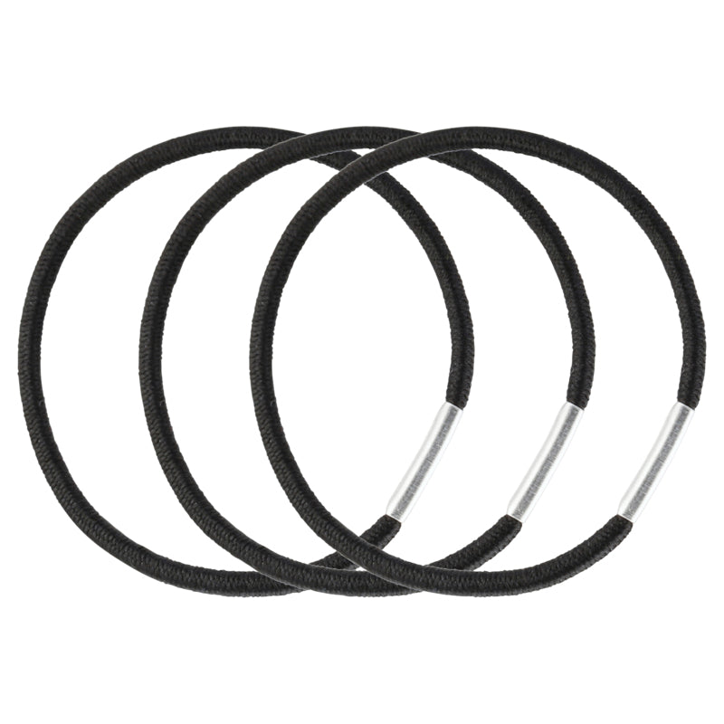 Lady Jayne Black Elastics - 24 Pack