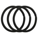 Lady Jayne Black Snagless Thick Elastics - 10 Pack