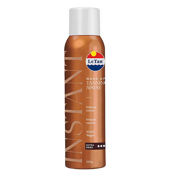 Le Tan Instant Wash Off Tanning Spray Ultra Dark 100g