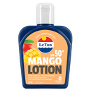 Le Tan SPF 50+ Mango Lotion bottle on a white background