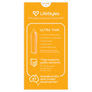 Lifestyles Ultra Thin Condoms 10 Pack