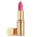 L'Oreal lipstick with pink shade on a white background