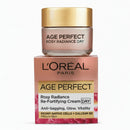 Loreal Paris Age Perfect Rosy Radiance Re-Fortifying Day Cream 50ml on a white background