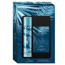 Perfume set with 'Lulu Grace' branding in a blue packaging box.