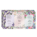 Lulu Grace luxury soap collection packaging with floral design