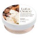 Lulu Grace Foaming Body Scrub 300g - Shea Butter on a white background