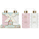 Lulu Grace hand wash and lotion set on a white background