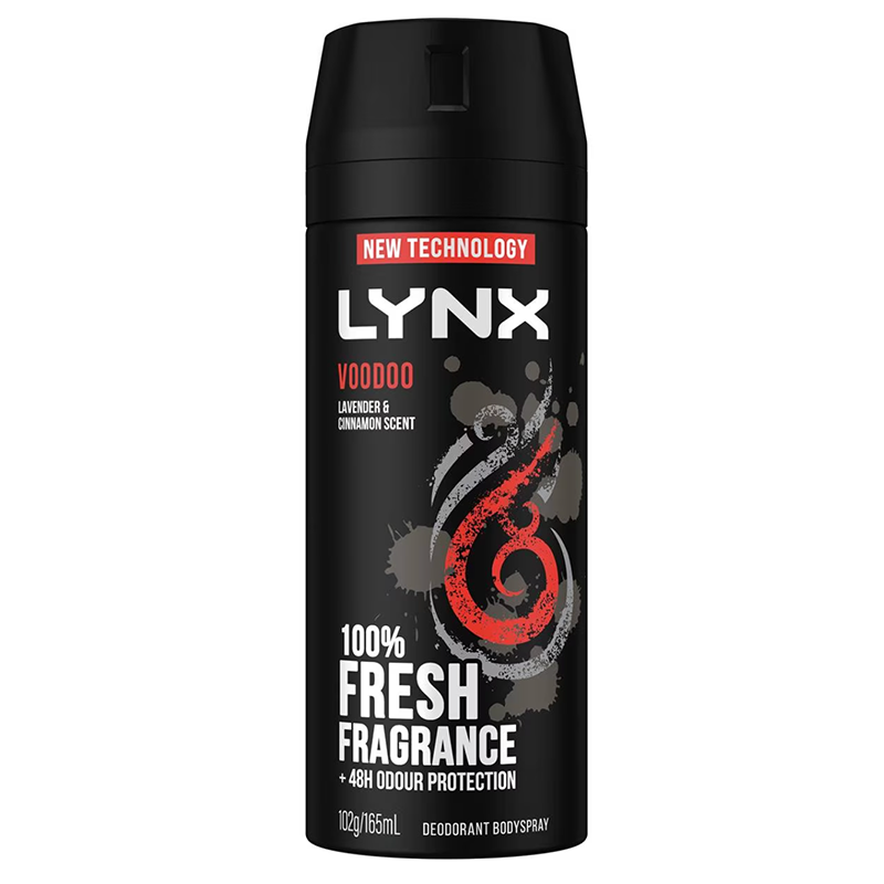 Lynx Deodorant Body Spray Voodoo 165ml