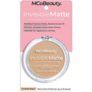 MCoBeauty Invisible Matte pressed powder packaging on a white background