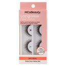 Mcobeauty longwear false eyelashes packaging on a white background